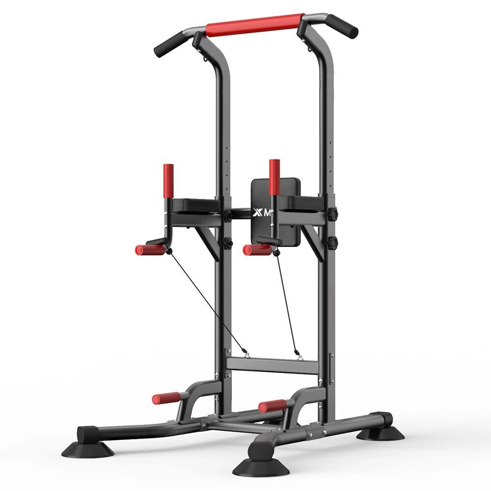 MIKING 045 Multifunction Power Tower Dip Stands Pull Up Bar Gym Strength