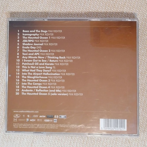Waltz with Bashir Original Motion Picture Soundtrack like new