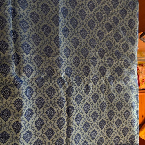 Blue Fabric for Liturgical Vestment new