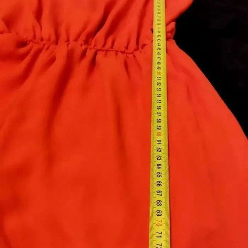 Medium Love orange strap short jumpsuit used