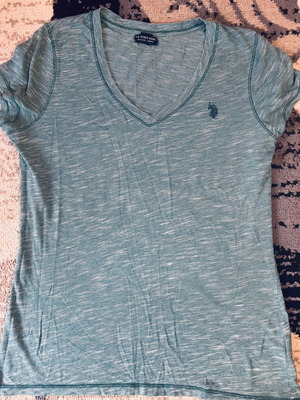 Polo women's t-shirt like new, turquoise, sizes M and L