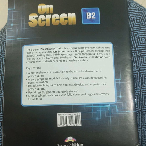 On Screen B2 Presentation Skills book like new