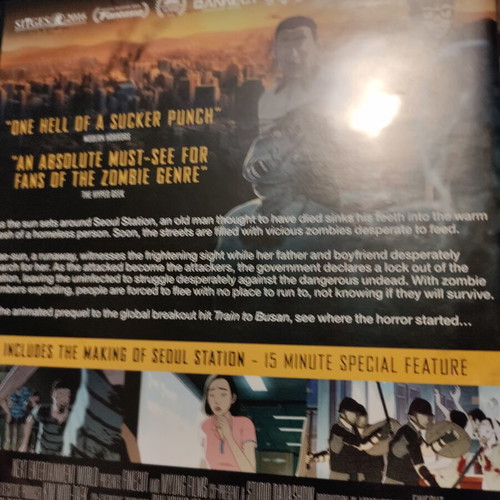 Seoul Station DVD like new, action adventure horror animation