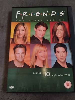Friends DVD used, final season episodes 17 and 18
