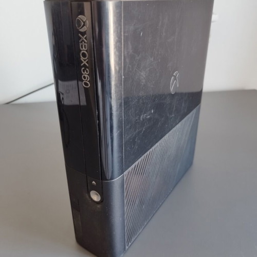 Xbox 360 E used console with power cable, disc tray issue
