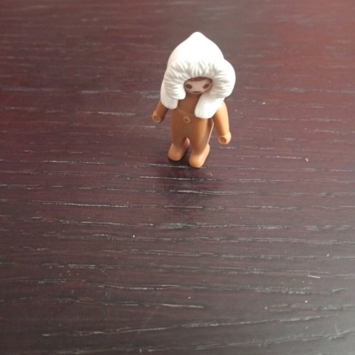 Playmobil baby figure used, vintage Eskimo from 1980 set