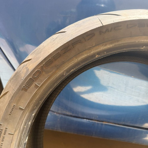 Dunlop tire like new 180/55/R17 with good tread
