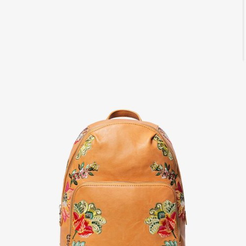 Desiqual Lima backpack like new, brown and colorful