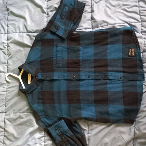 Zara shirt 11-12 years, cotton, like new, black-blue