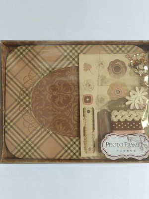 EnoGreeting vintage σετ χειροτεχνίας DIY για κορνίζα