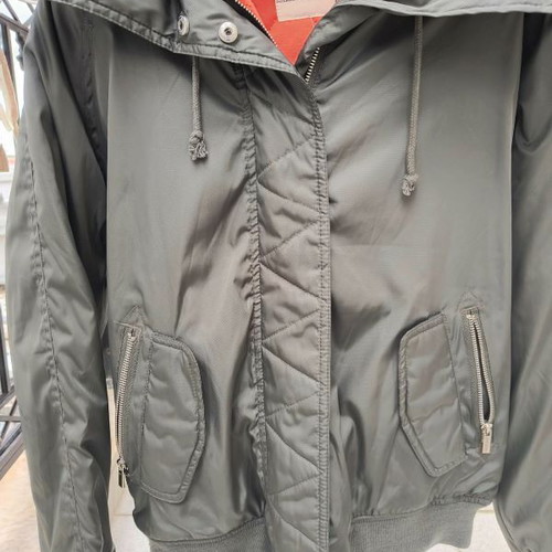 BSB women's jacket like new, size M, khaki with orange lining