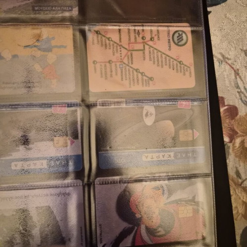 Collectible Phone Cards Album and Loose Like New