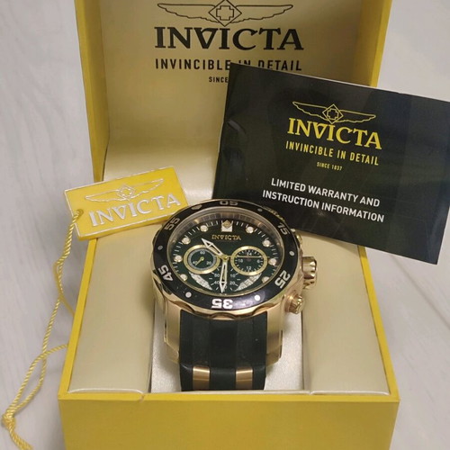Invicta ProDiver men's waterproof watch like new, black