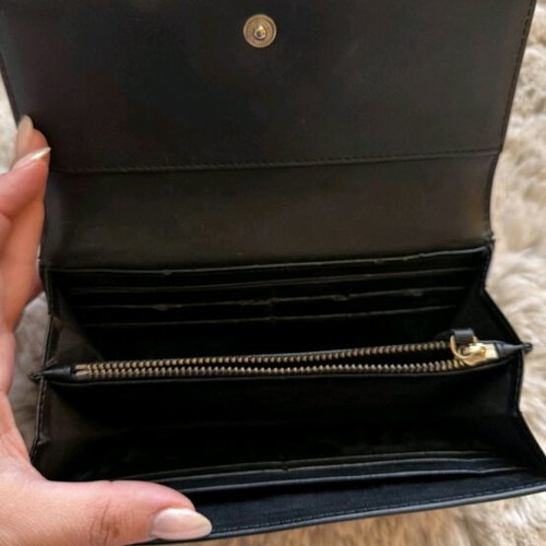 Armani large wallet used, pink