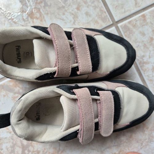 Sinsay Athletic Shoes like new, size 30, black and beige