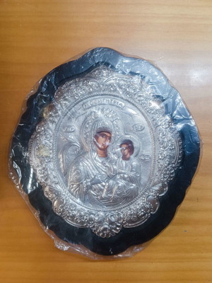 Silver Icon 950⁰ Panagia Odigitria new