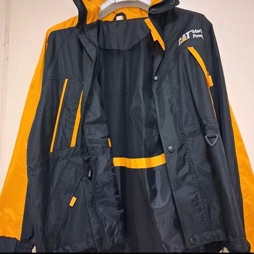 CAT Marine Power men's waterproof jacket new size L
