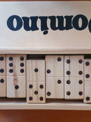 Wooden domino new