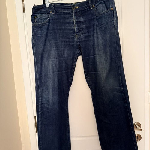 Armani Jeans men's straight fit blue pants like new, size XL