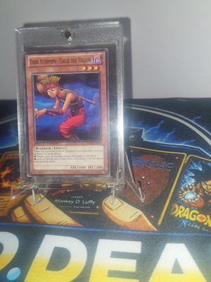 Dark Scorpion - Chick the Yellow limited edition card like new
