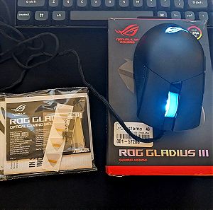 ASUS ROG Gladius III Wired RGB Gaming Mouse | ΔΩΡΟ MOUSEPAD ASUS ROG