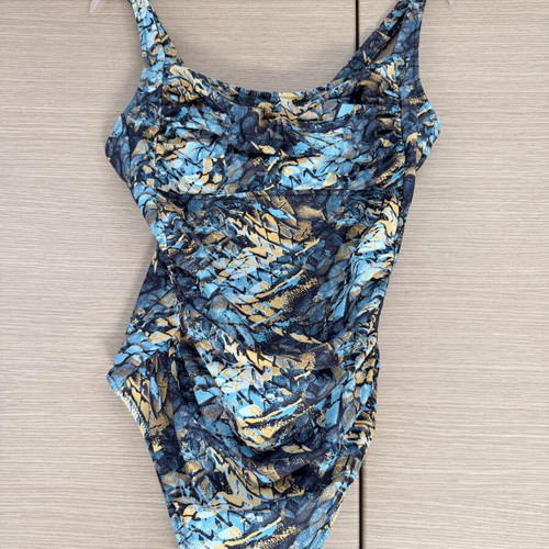Solano Swimwear One-Piece Swimsuit XL like new, colorful