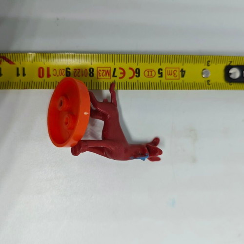 Vintage dog figure like new with orange base