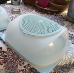 Tupperware large cheese container like new