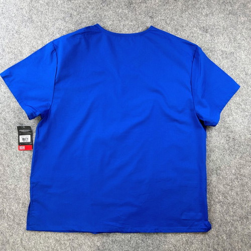 Dickies Medical Scrub Unisex Workwear Top Blue XL New