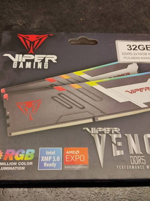 Patriot Venom DDR5 32GB RGB καινούργιο