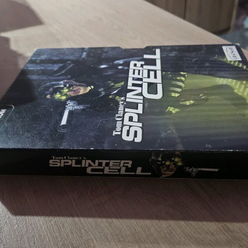 Splintell Cell PC case with 3 CDs like new