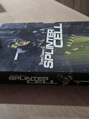 Splintell Cell PC case with 3 CDs like new