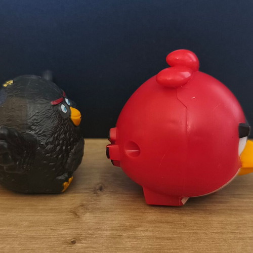 Angry Birds set of 2 figures used