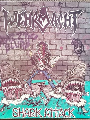 Wehrmacht Shark Attack vinyl record like new, metal