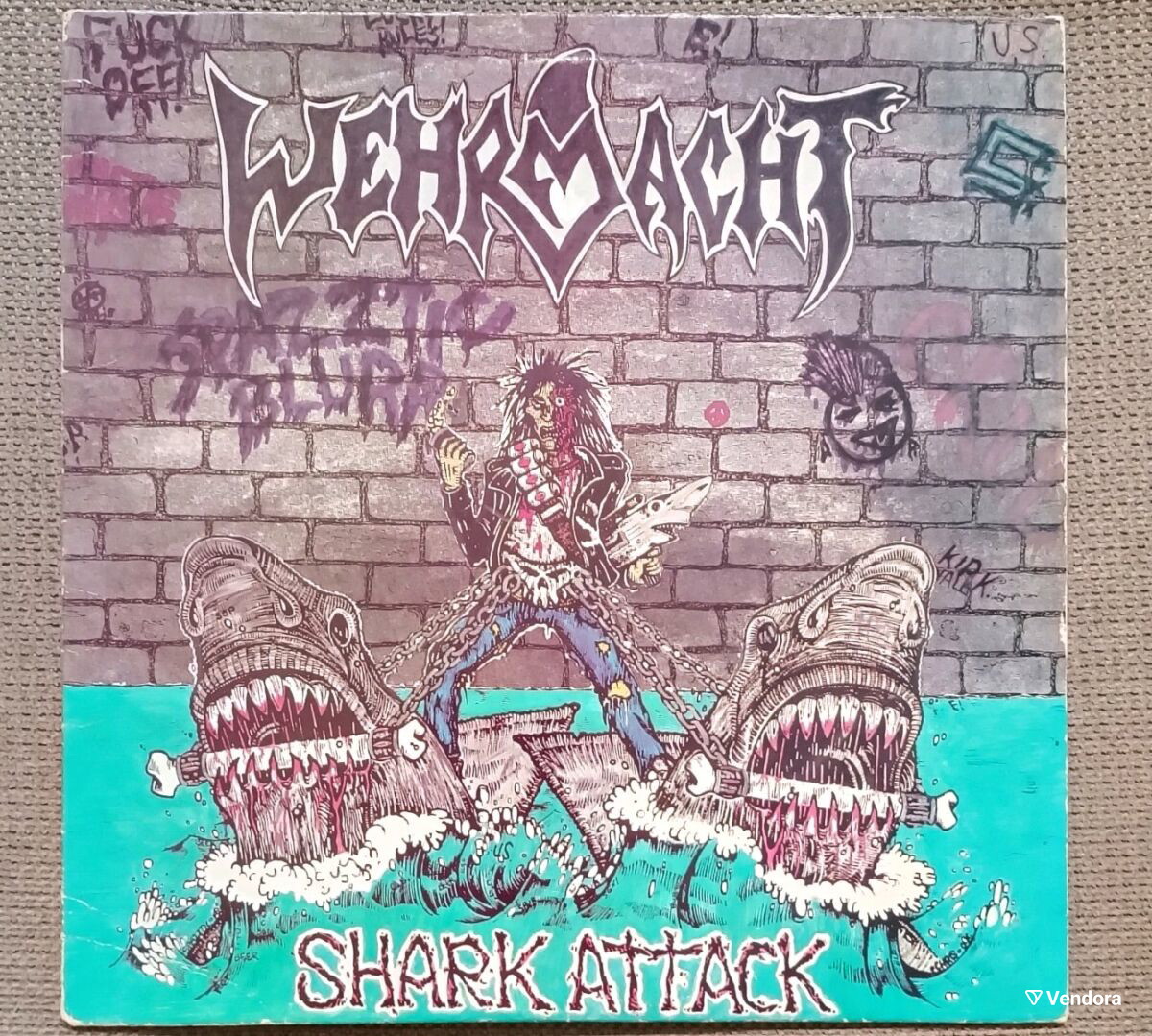 Wehrmacht Shark Attack vinyl record like… - € 20,00 - Vendora.bg