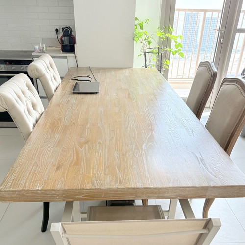 Wooden monastery table like new