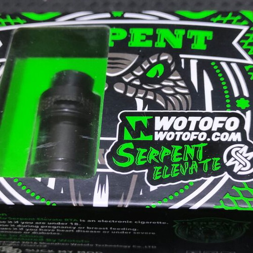 Wotofo Serpent RTA black like new
