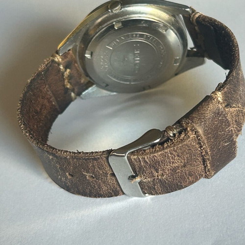 Seiko vintage automatic wristwatch used, 1975, 38mm case