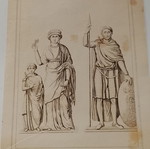 Οικογένεια Ανίκιος Πρόβος 1840 γαλλική ατσαλογραφία