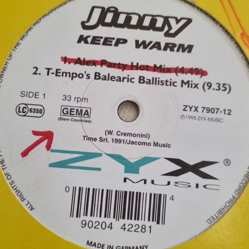 Vinyl Jinny Keep Warm used