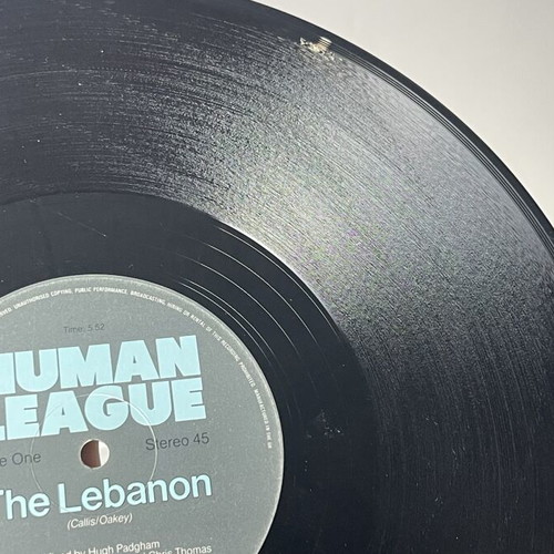 The Human League The Lebanon 1984 12” Maxi Single vinyl used