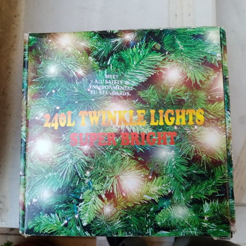 240 white Christmas lights