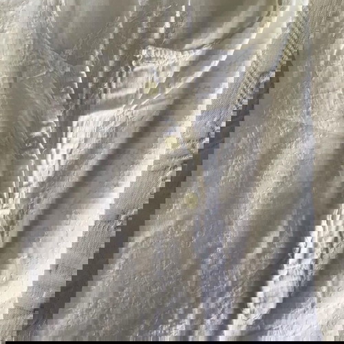 White cotton Saral Art of India shirt like new, size L