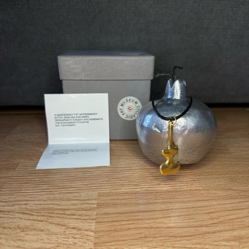 Decorative pomegranate new from Cycladic Art Museum
