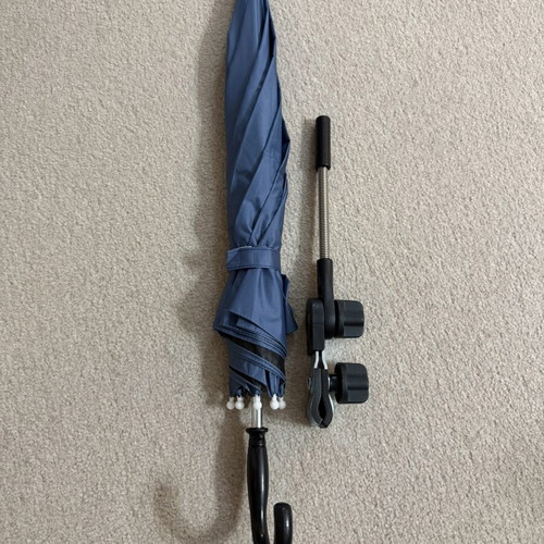 Stroller Umbrella 85cm like new, blue