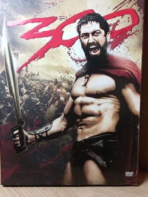 300 DVD με ελληνικούς υπότιτλους σαν καινούργιο