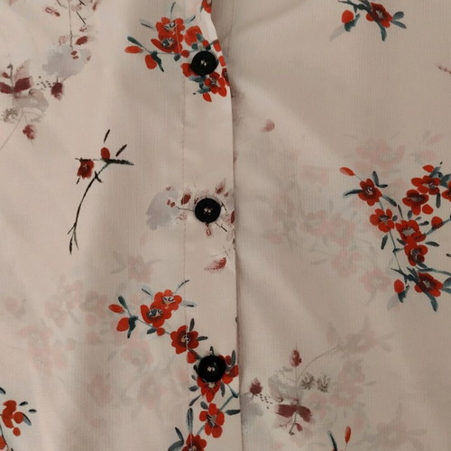 Floral Shein airy shirt like new, size S