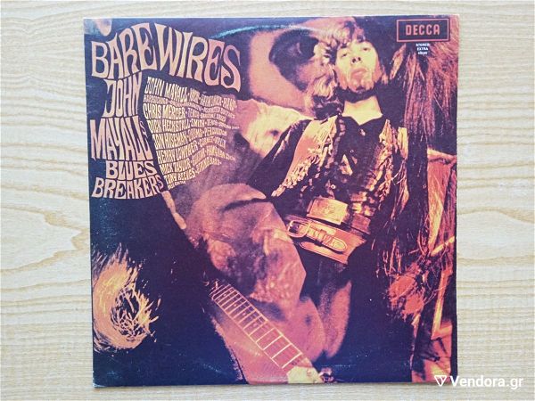  JOHN MAYALL - BARE WIRES (1968) diskos viniliou  Blues Rock