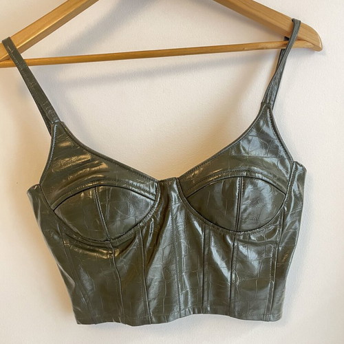 Ciel Concept Corset like new, olive color, size S