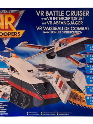 Kenner Saban's VR Troopers VR Battle Cruiser & VR Interceptor Jet new sealed box